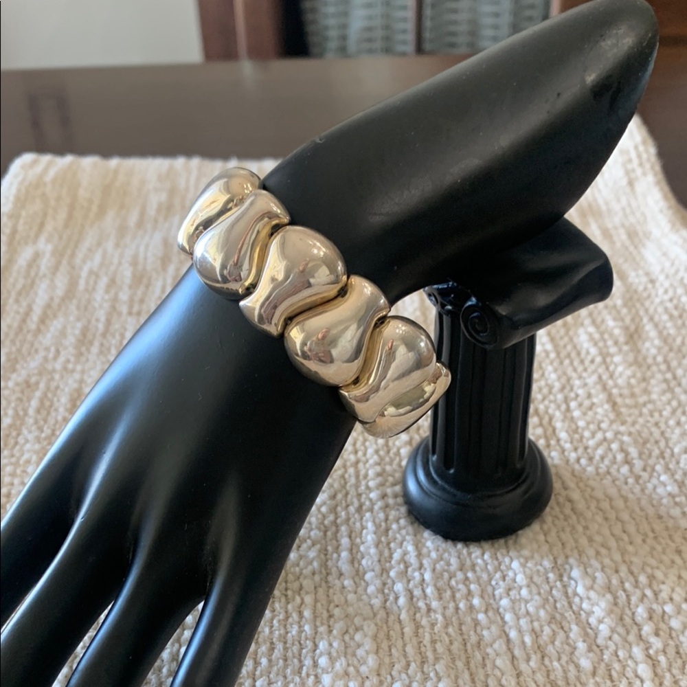 Elegant Sterling Silver Bracelet